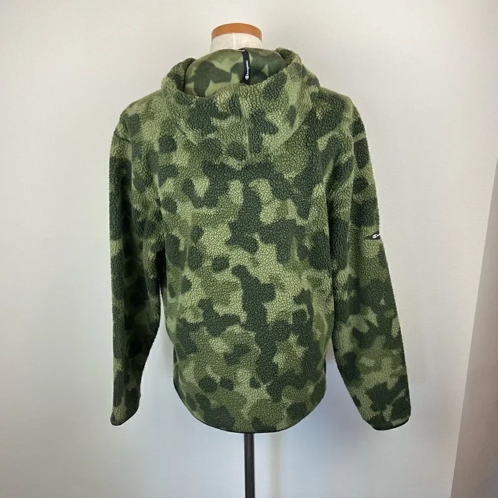 Champion Heritage Camo Sherpa Hoodie